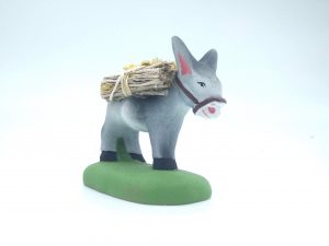 Santon âne Bâté fagot de bois
